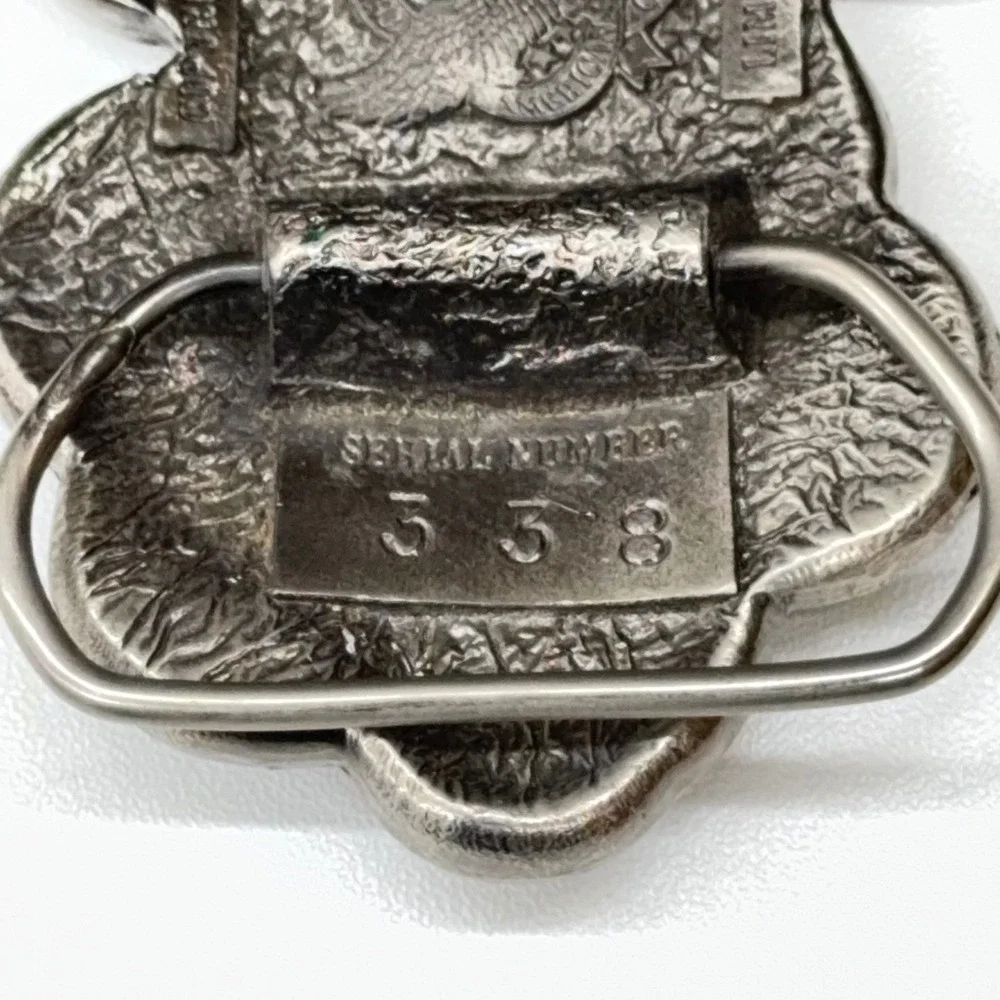 Great American Buckle Co Chicago Limited Edition 1979 Coin Belt Buckle
